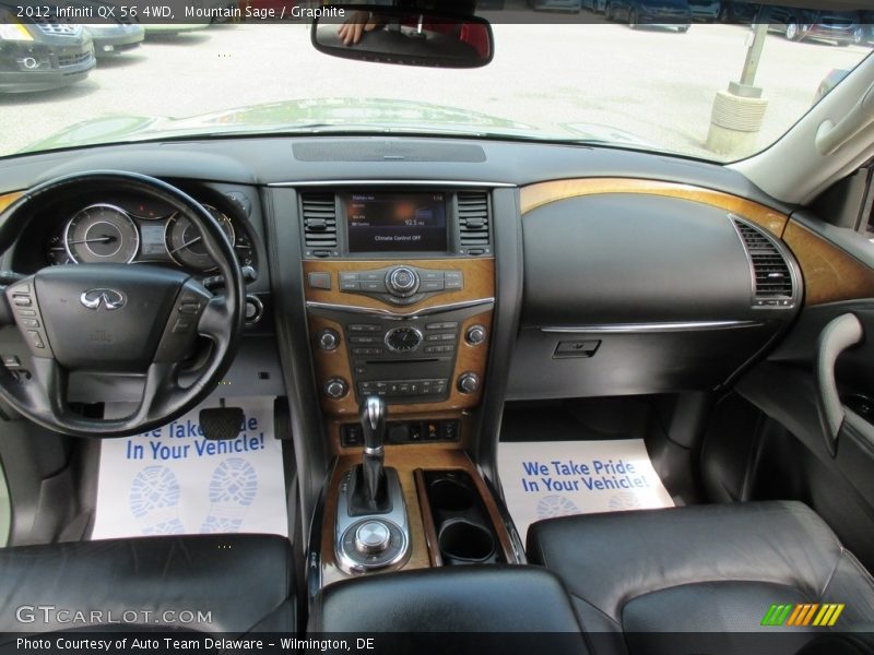 Mountain Sage / Graphite 2012 Infiniti QX 56 4WD