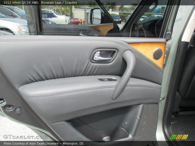 Mountain Sage / Graphite 2012 Infiniti QX 56 4WD