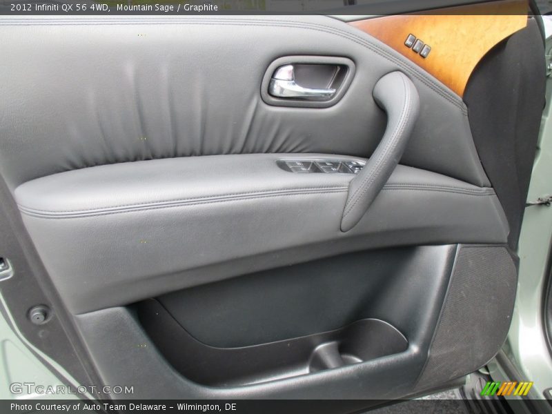 Mountain Sage / Graphite 2012 Infiniti QX 56 4WD