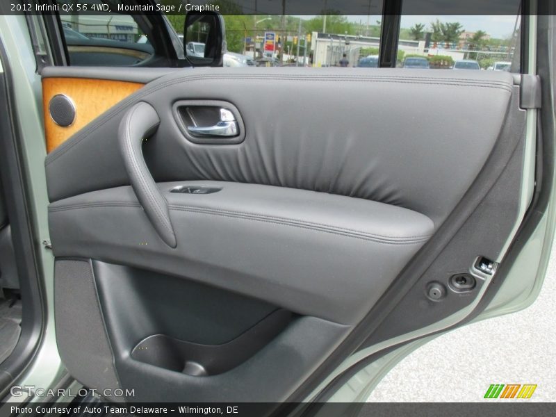 Mountain Sage / Graphite 2012 Infiniti QX 56 4WD