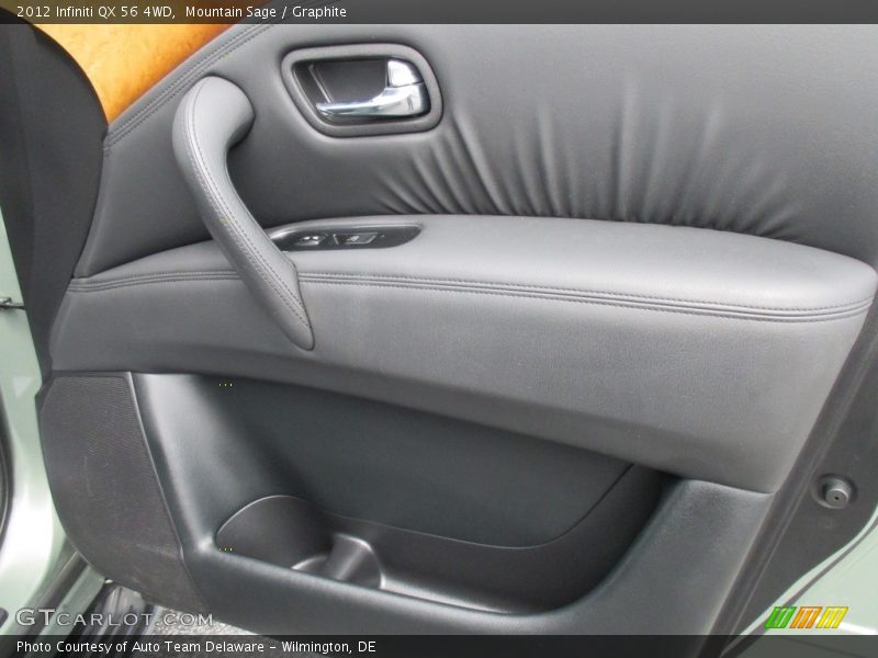 Mountain Sage / Graphite 2012 Infiniti QX 56 4WD
