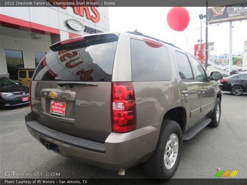 Champagne Silver Metallic / Ebony 2013 Chevrolet Tahoe LS