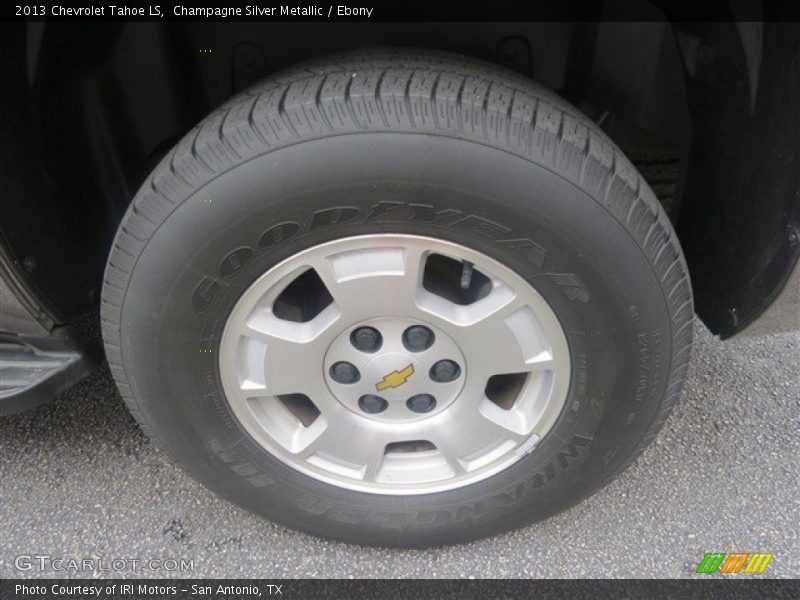 Champagne Silver Metallic / Ebony 2013 Chevrolet Tahoe LS