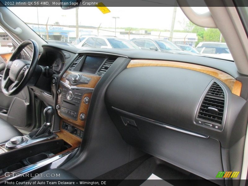 Mountain Sage / Graphite 2012 Infiniti QX 56 4WD
