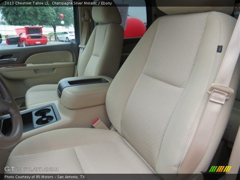 Champagne Silver Metallic / Ebony 2013 Chevrolet Tahoe LS