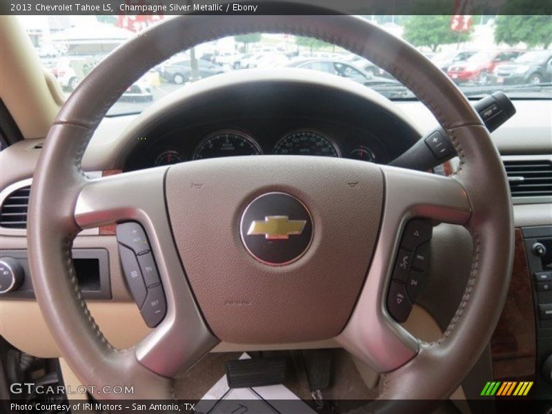 Champagne Silver Metallic / Ebony 2013 Chevrolet Tahoe LS