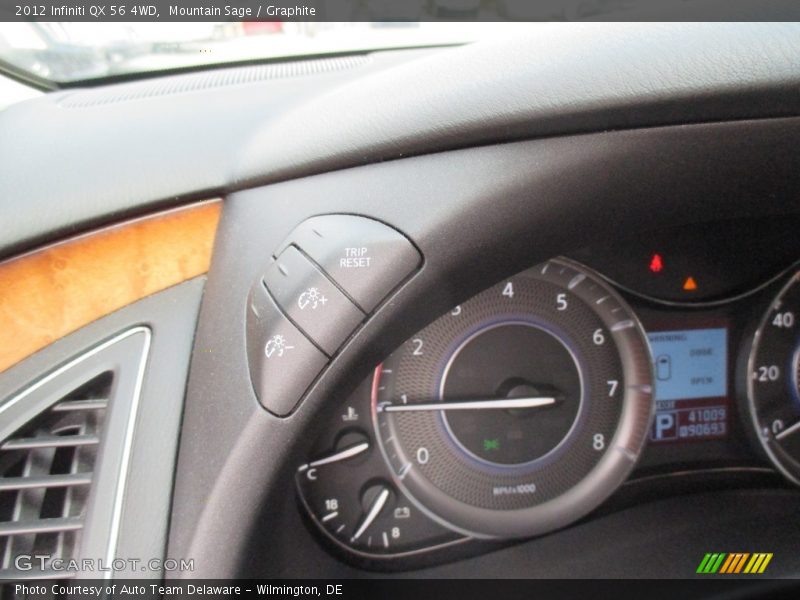 Mountain Sage / Graphite 2012 Infiniti QX 56 4WD