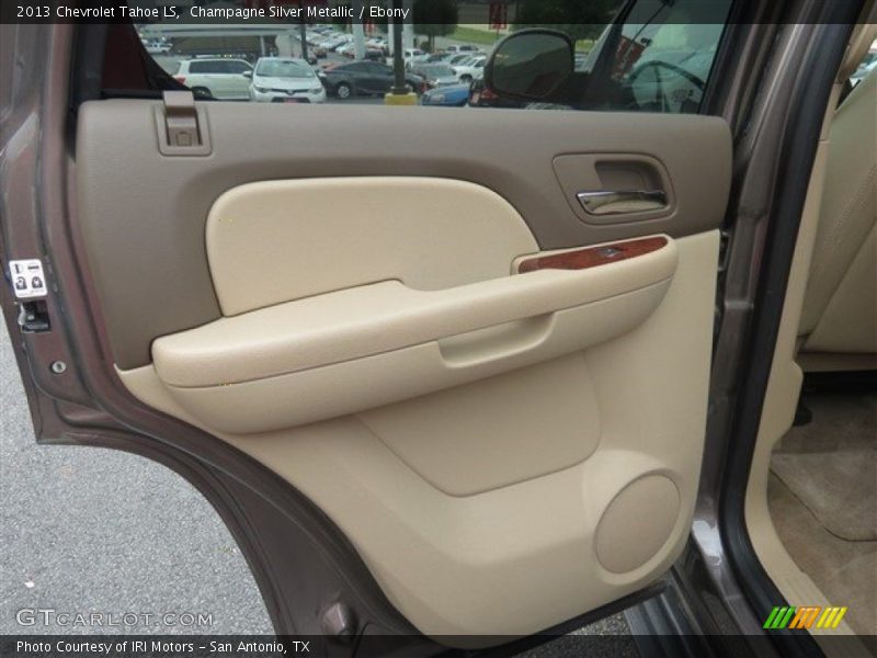 Champagne Silver Metallic / Ebony 2013 Chevrolet Tahoe LS