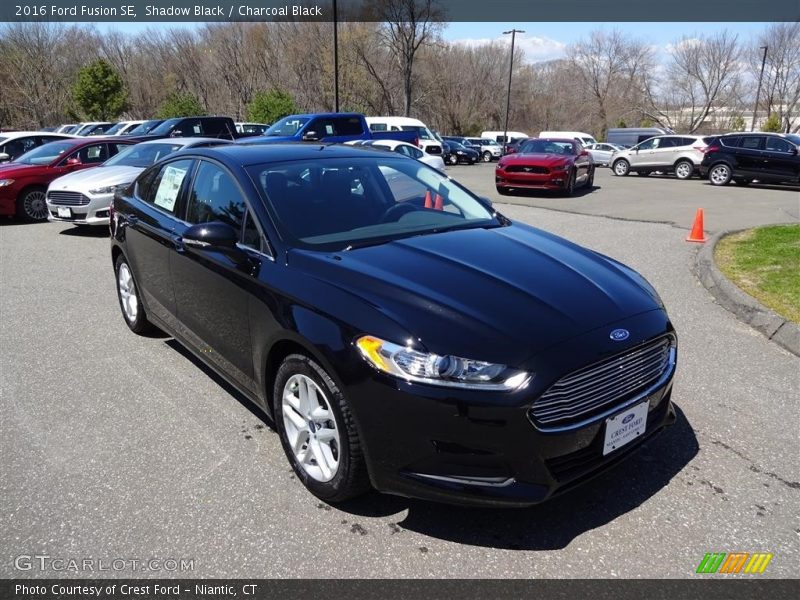 Shadow Black / Charcoal Black 2016 Ford Fusion SE