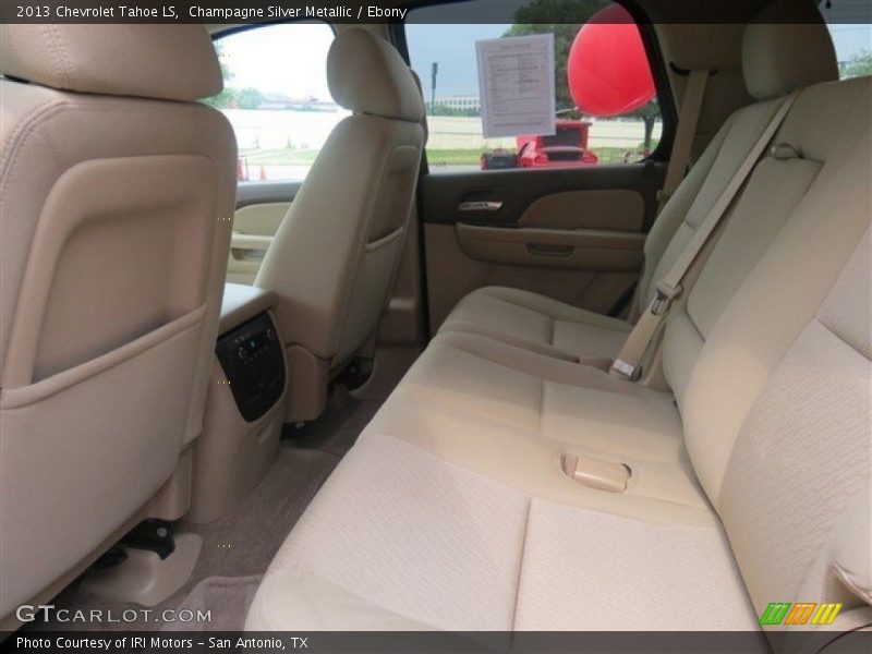 Champagne Silver Metallic / Ebony 2013 Chevrolet Tahoe LS