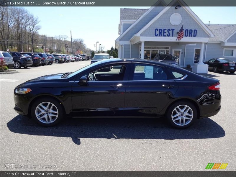 Shadow Black / Charcoal Black 2016 Ford Fusion SE