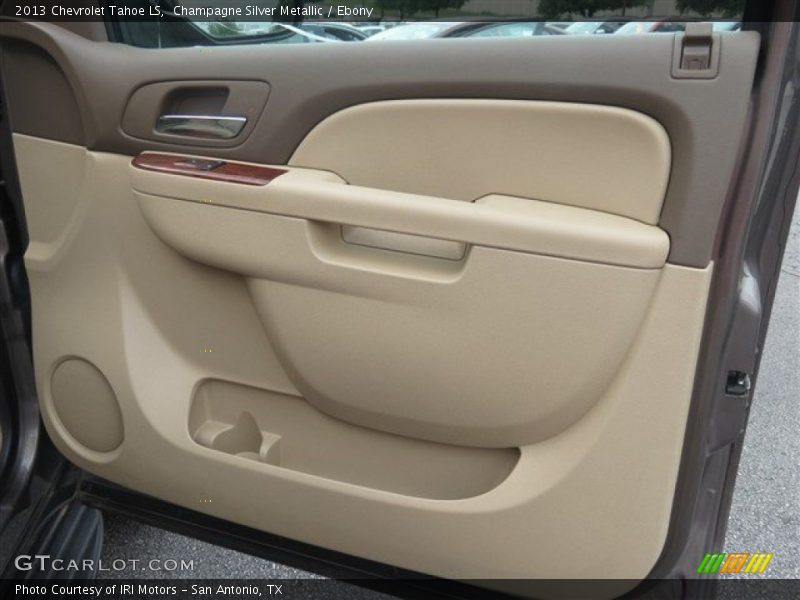 Champagne Silver Metallic / Ebony 2013 Chevrolet Tahoe LS