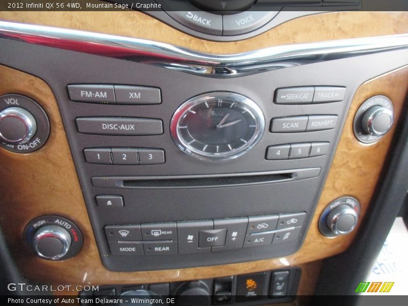 Mountain Sage / Graphite 2012 Infiniti QX 56 4WD