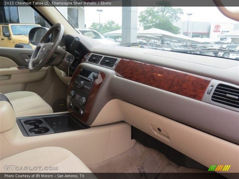 Champagne Silver Metallic / Ebony 2013 Chevrolet Tahoe LS