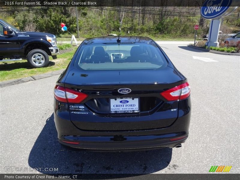 Shadow Black / Charcoal Black 2016 Ford Fusion SE