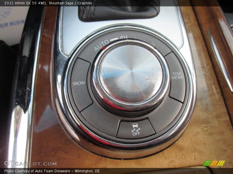 Mountain Sage / Graphite 2012 Infiniti QX 56 4WD