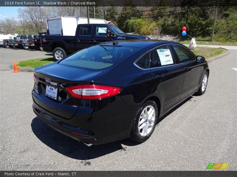 Shadow Black / Charcoal Black 2016 Ford Fusion SE
