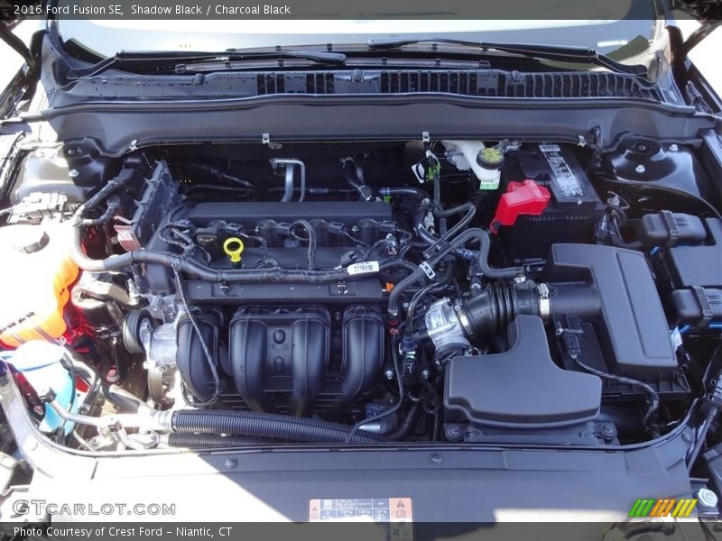 Shadow Black / Charcoal Black 2016 Ford Fusion SE