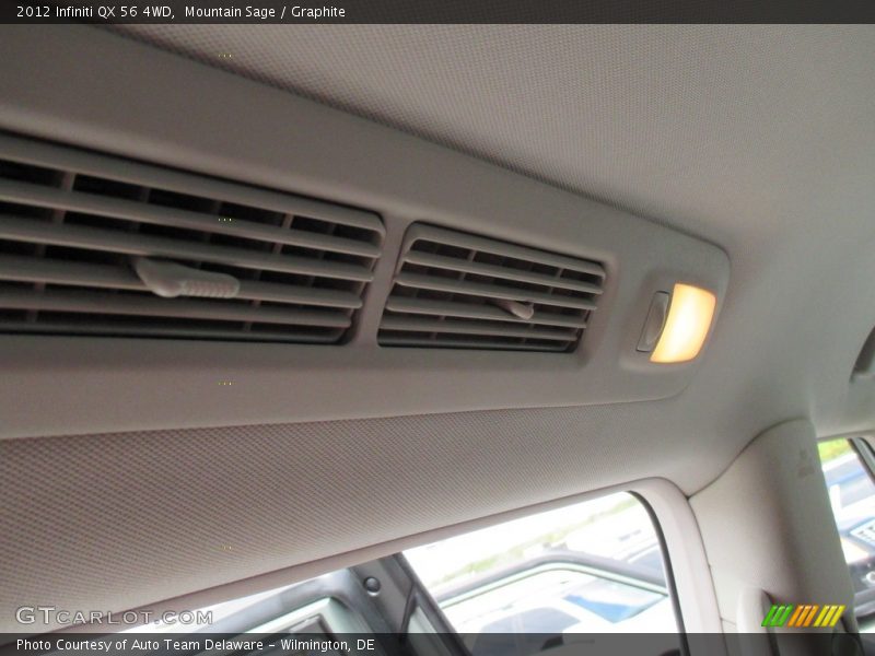 Mountain Sage / Graphite 2012 Infiniti QX 56 4WD