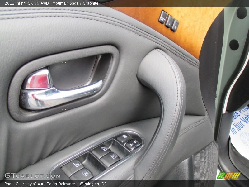 Mountain Sage / Graphite 2012 Infiniti QX 56 4WD