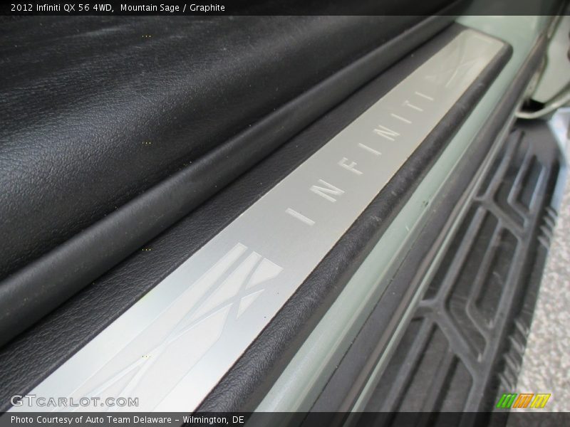 Mountain Sage / Graphite 2012 Infiniti QX 56 4WD