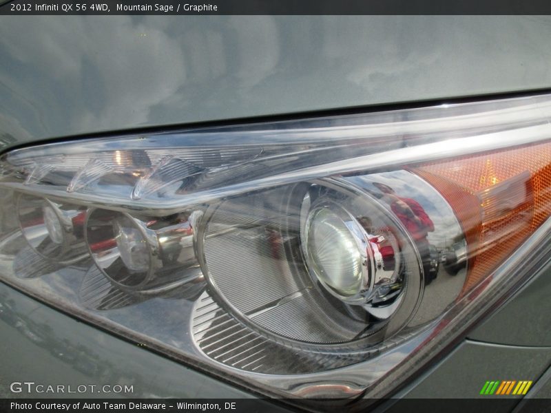 Mountain Sage / Graphite 2012 Infiniti QX 56 4WD
