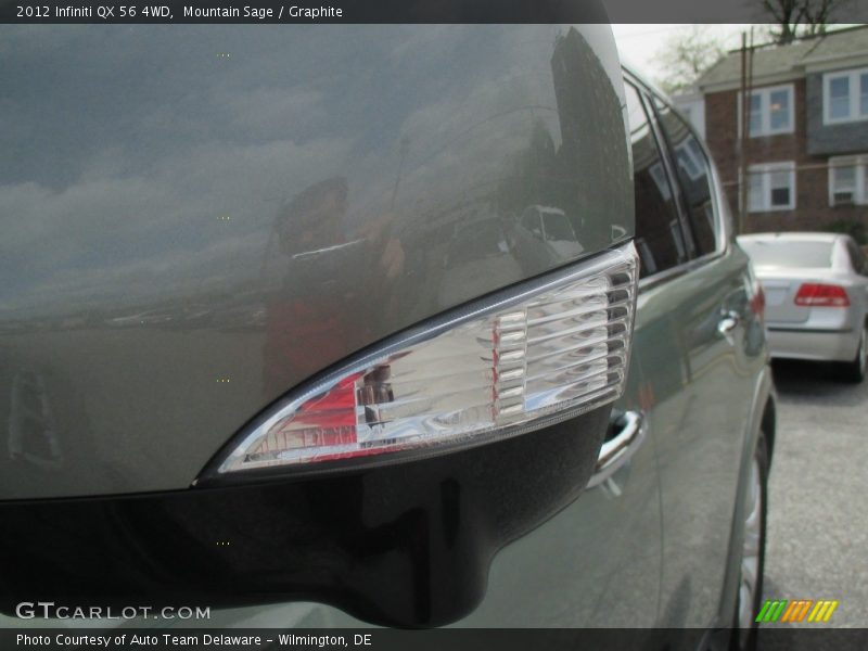 Mountain Sage / Graphite 2012 Infiniti QX 56 4WD