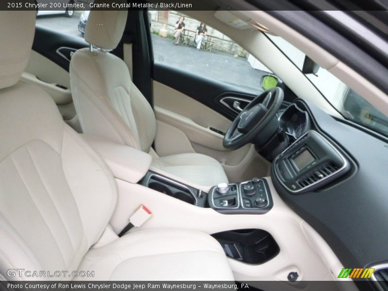 Granite Crystal Metallic / Black/Linen 2015 Chrysler 200 Limited
