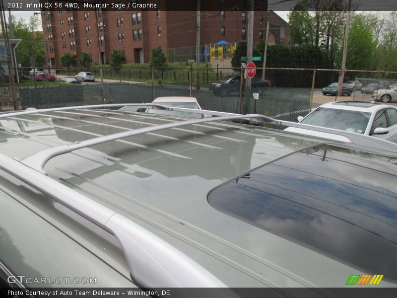 Mountain Sage / Graphite 2012 Infiniti QX 56 4WD