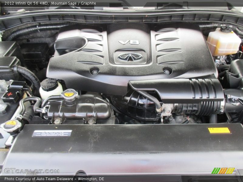 Mountain Sage / Graphite 2012 Infiniti QX 56 4WD