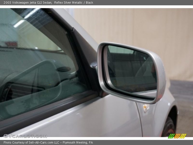 Reflex Silver Metallic / Black 2003 Volkswagen Jetta GLS Sedan