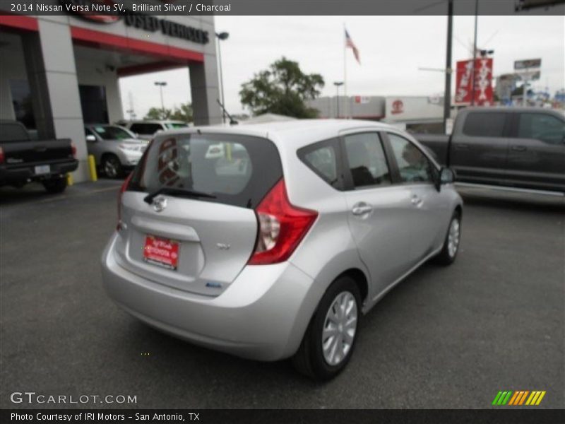 Brilliant Silver / Charcoal 2014 Nissan Versa Note SV