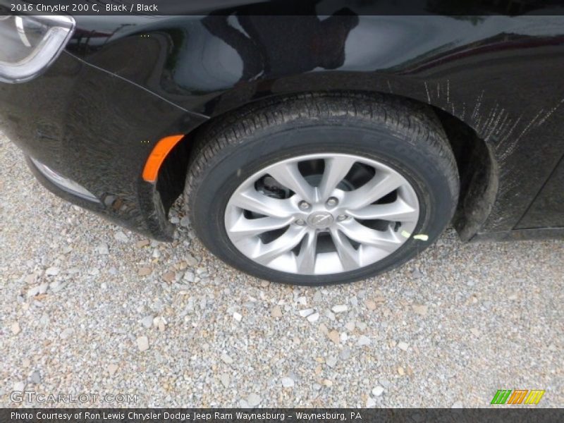 Black / Black 2016 Chrysler 200 C