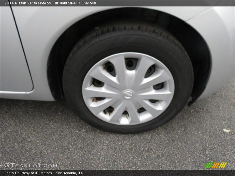 Brilliant Silver / Charcoal 2014 Nissan Versa Note SV