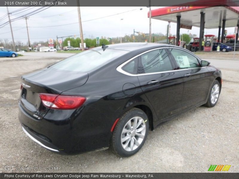 Black / Black 2016 Chrysler 200 C