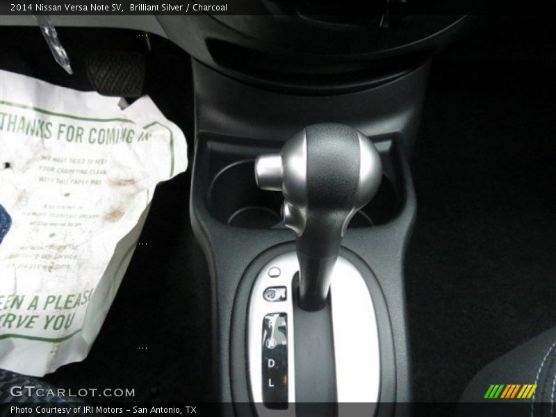 Brilliant Silver / Charcoal 2014 Nissan Versa Note SV