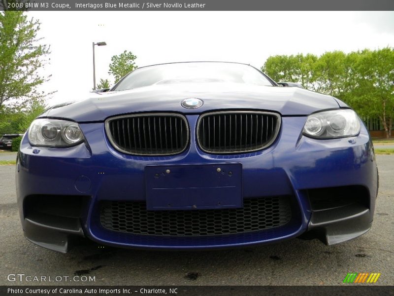 Interlagos Blue Metallic / Silver Novillo Leather 2008 BMW M3 Coupe