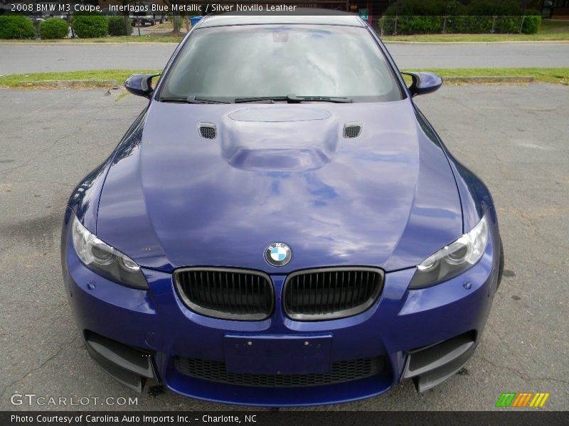 Interlagos Blue Metallic / Silver Novillo Leather 2008 BMW M3 Coupe