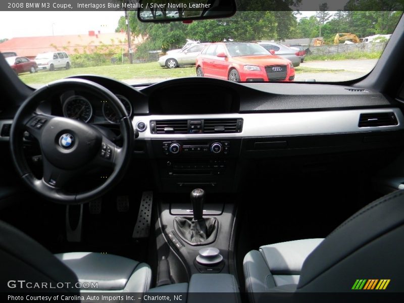 Interlagos Blue Metallic / Silver Novillo Leather 2008 BMW M3 Coupe