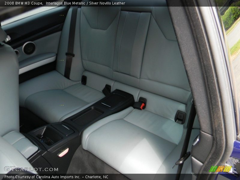 Interlagos Blue Metallic / Silver Novillo Leather 2008 BMW M3 Coupe