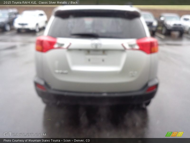 Classic Silver Metallic / Black 2015 Toyota RAV4 XLE