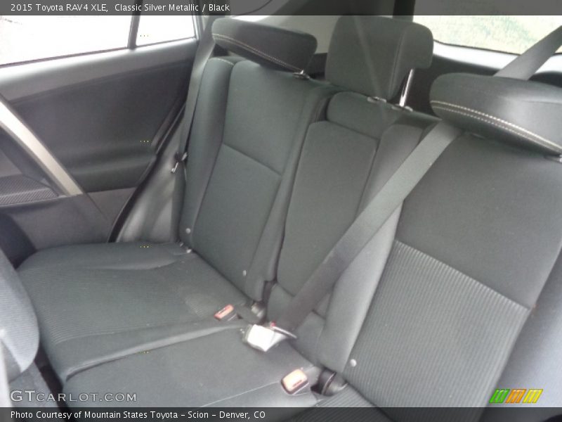 Classic Silver Metallic / Black 2015 Toyota RAV4 XLE