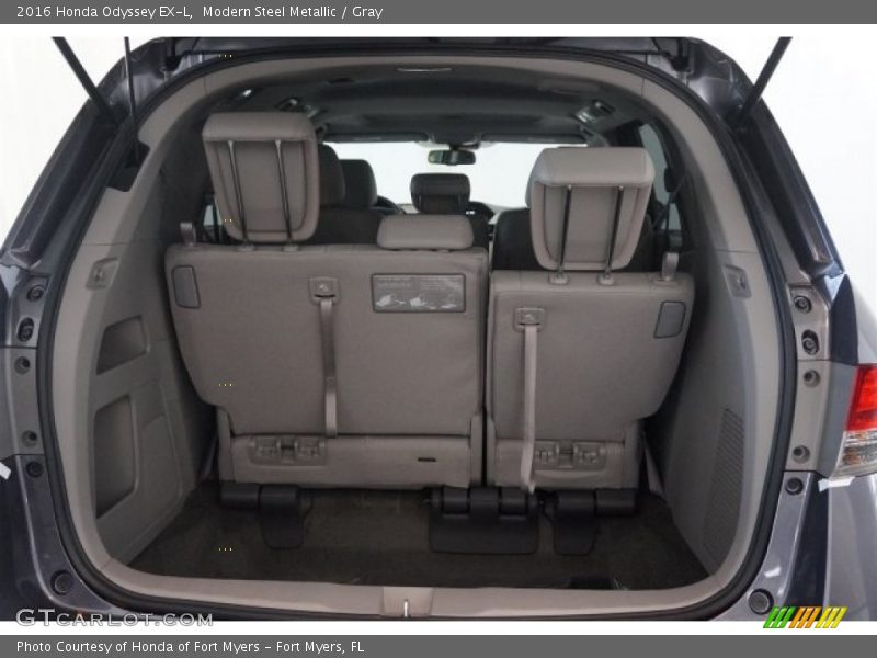 Modern Steel Metallic / Gray 2016 Honda Odyssey EX-L