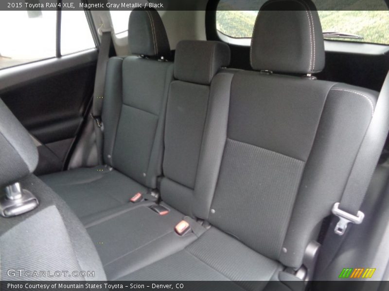 Magnetic Gray Metallic / Black 2015 Toyota RAV4 XLE