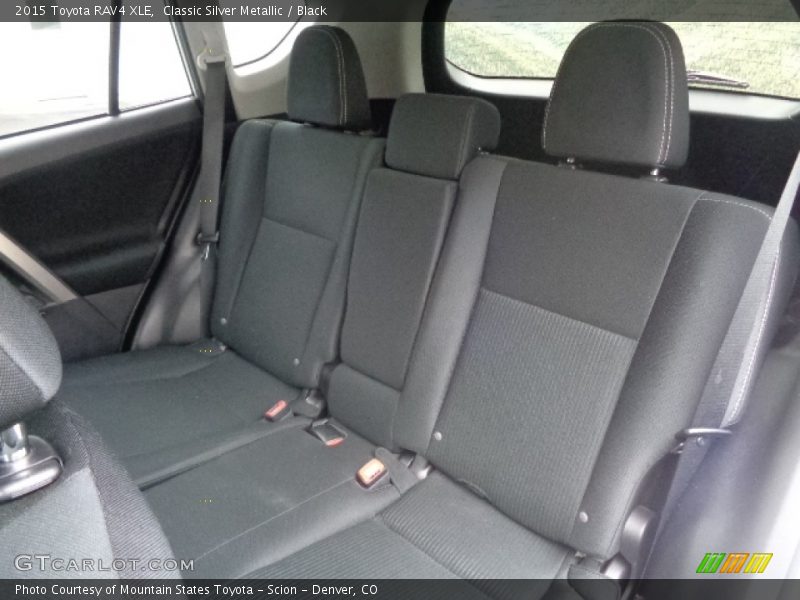 Classic Silver Metallic / Black 2015 Toyota RAV4 XLE