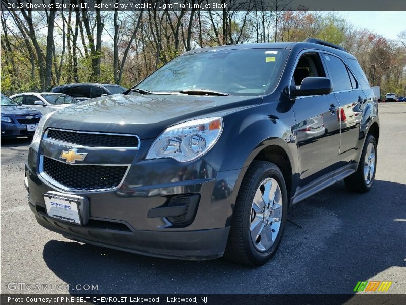 Ashen Gray Metallic / Light Titanium/Jet Black 2013 Chevrolet Equinox LT