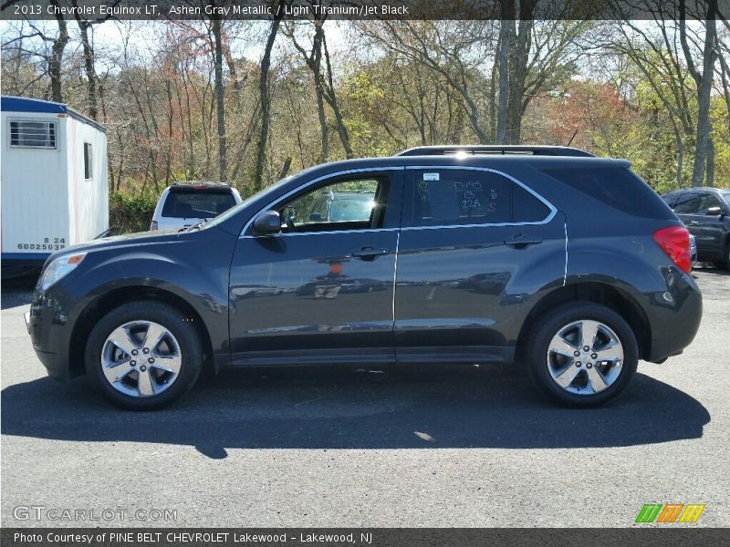 Ashen Gray Metallic / Light Titanium/Jet Black 2013 Chevrolet Equinox LT