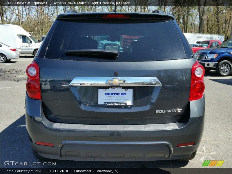 Ashen Gray Metallic / Light Titanium/Jet Black 2013 Chevrolet Equinox LT