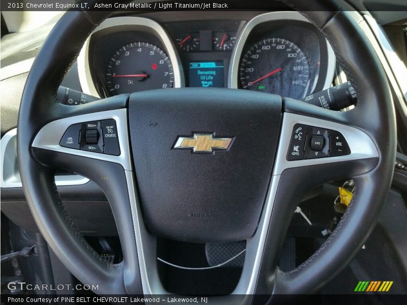 Ashen Gray Metallic / Light Titanium/Jet Black 2013 Chevrolet Equinox LT