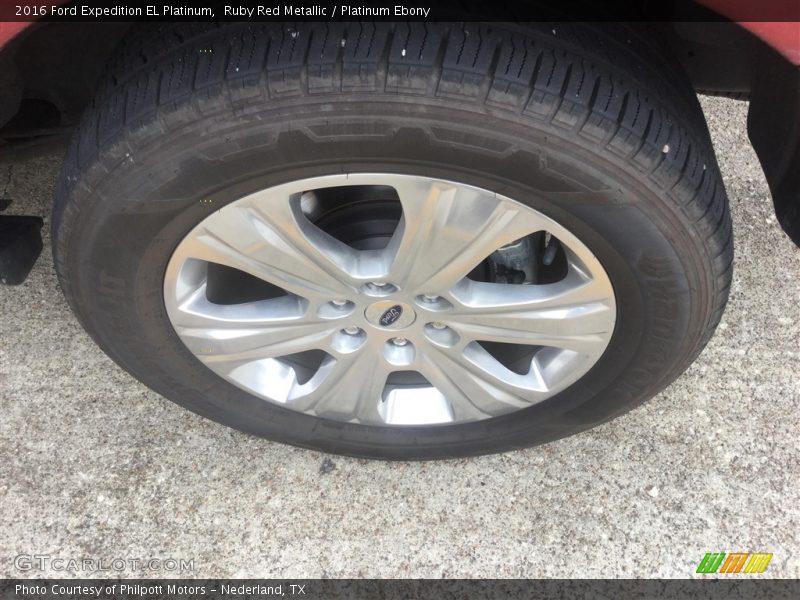 Ruby Red Metallic / Platinum Ebony 2016 Ford Expedition EL Platinum